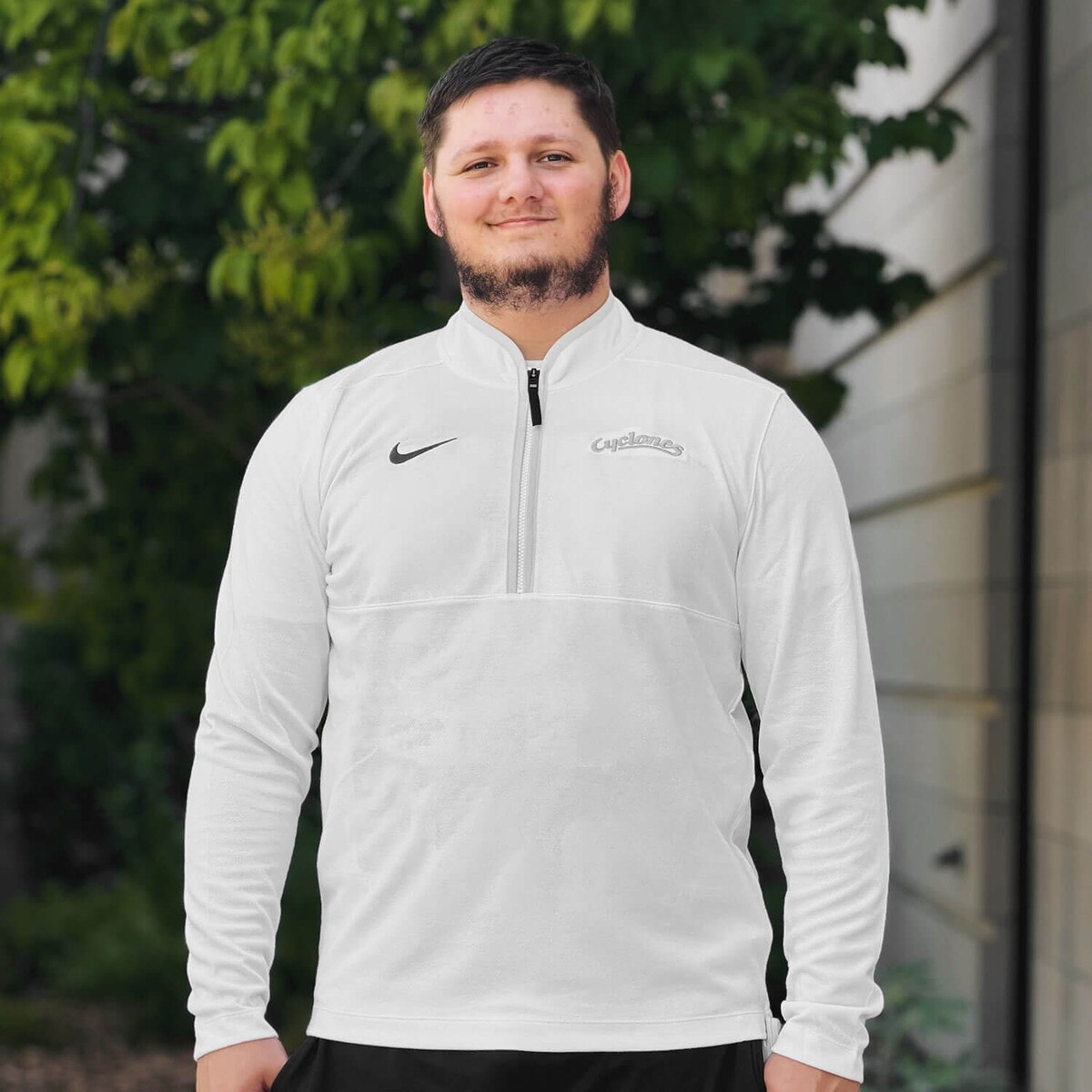 Nike Cyclones White Quarter Zip FA26